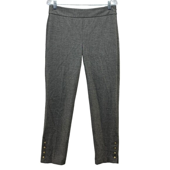 Talbots Chatham Ankle Pants Womens 6 Ankle Buttons Career Business 2021 Preppy - Picture 1 of 16